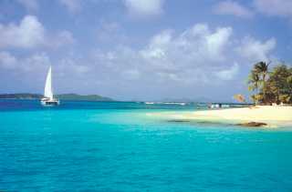 Jacht mit Kurs auf Palm Island