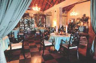 Arnos Vale Hotel - Speisesaal im Plantagenhaus