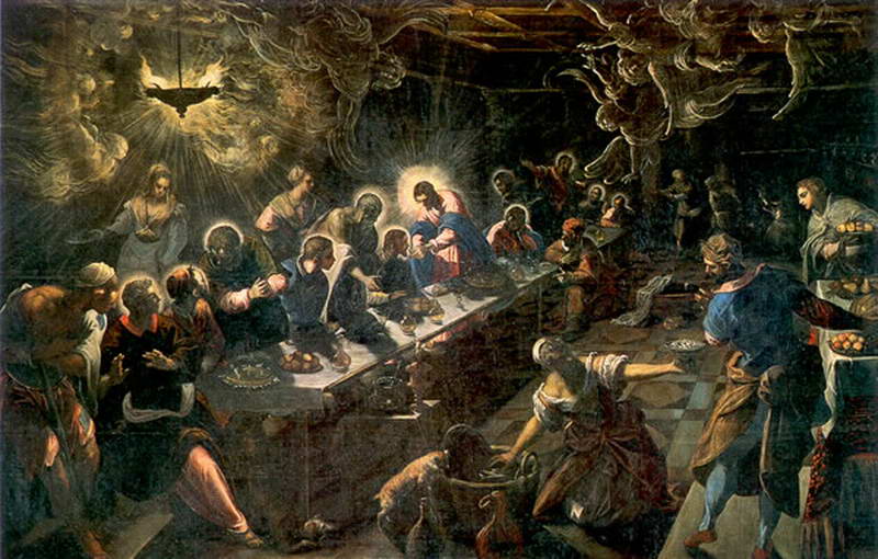 800 &times; 510 - 83 KB - jpg - blog.ilmanifesto.it/arte/files/2011/04/LULTIMACENA_TINTORETTO.jpg