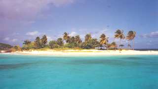 Sandy Island bei Carriacou: Nur per Jacht zu erreichen