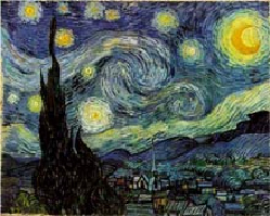 Vincent van Gogh, Sternennacht, 1889 - The Museum of Modern Art, New York)